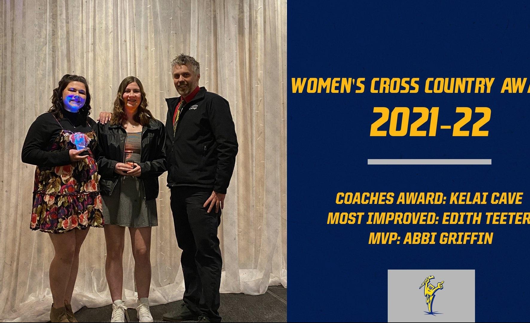 Women's Cross Country Athletic Awards